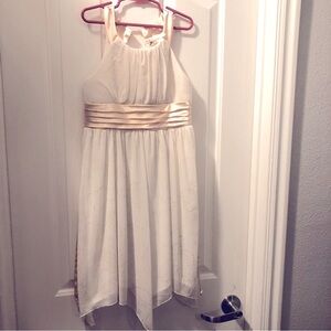 Gold and Soft White Holiday Christmas New Years Eve Dress (45)
